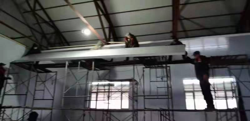 华体会官方(中国)总部制药自建500平米大型立体冷库投入使用